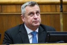 Na snímke podpredseda parlamentu a šéf národniarov Andrej Danko. FOTO:TASR/J. Novák