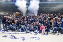 Nitra v minulej sezóne získala svoj tretí titul v histórii. FOTO: TASR/H. Mišovič