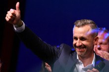 Najvyšší kandidát krajne pravicovej strany Alternatíva pre Nemecko (AfD) Ulrich Siegmund. FOTO: Reuters